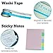 Health and Fitness Journal Supplies Kit - Stickers, Stencils, Washi - Water Tracking, Weight Loss, Habit Trackers, Meal Planning - 29 Piece Accessories Set for Journal Fitness Planners by Sunny Streak