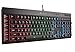 CORSAIR K55 RGB Gaming Keyboard – Quiet & Satisfying LED Backlit Keys – Media Controls – Wrist Rest Included – Onboard Macro Recording (Certified Refurbished)thumb 4