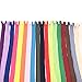 40Pcs Invisible Zippers 18 Inch For Tailor Sewer Sewing Craft Crafter's Special Nylon Zip Mix 20 Colors(Total 18inch/45cm,teeth length 16 inch/40cm)