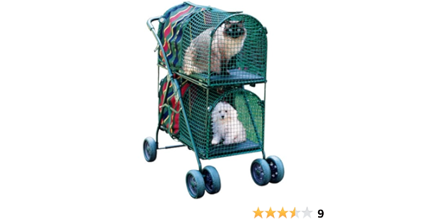 kittywalk double decker pet stroller