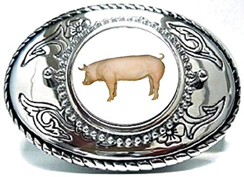 pig belt buckle
