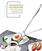 CENKA Slotted Spatula Turner - Non Stick Stainless Steel - Sanding Handle - Perfect for Flipping Grilling & Frying - by Creative Lifestyles (13.3-inch)