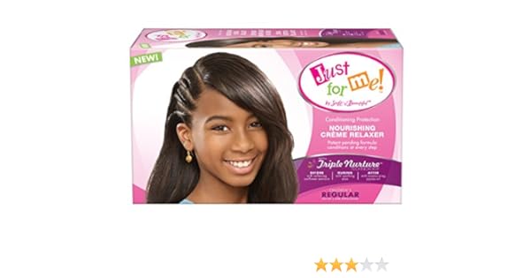 Amazon Com Just For Me No Lye Nourishing Creme Relaxer