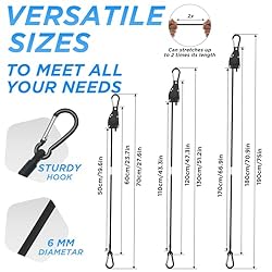 SDTC Tech 3 Pack Adjustable Bungee Cords with