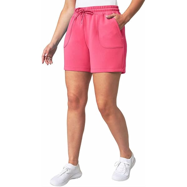 On Active Shorts レディース M AUTOMET Womens Sweat Shorts Casual Summer Drawstring Comfy