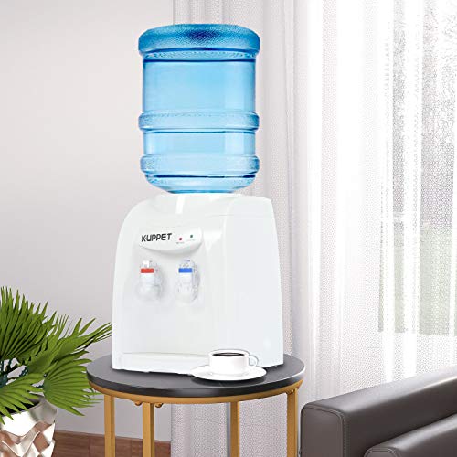 KUPPET Countertop Water Cooler Dispenser35 Gallon Hot & Cold Water