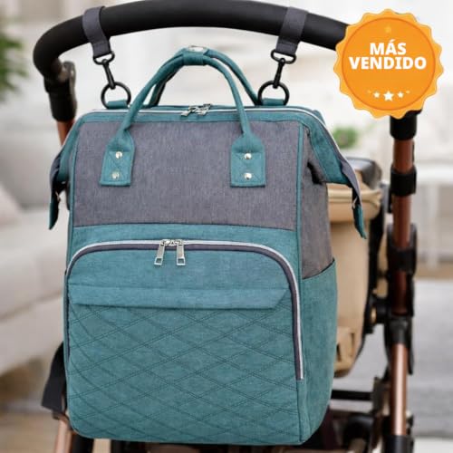 MeraPrime Backpack Baby Carriage Diaper Bags for Babies | Maternity Backpack Bag Diaper Bag Premama | Diaper Bags Backpack Baby Cart Italy Bad Maternity Baby | Diaper Bag Walking Changing Pad, green