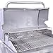 3 Embers 4-Burner Dual Fuel Propane Gas Grill with Radiant Embers Cooking System