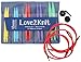 Love2Knit Interchangeable Knitting Needle Set, US10-15