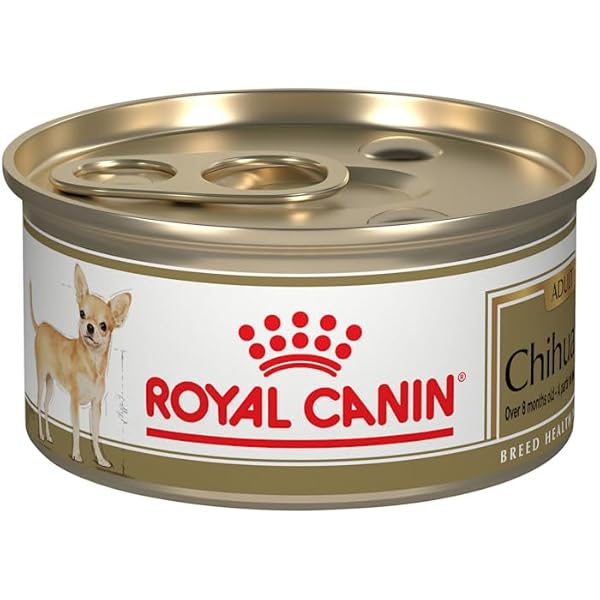 ROYAL CANIN BREED HEALTH NUTRITION CHIHUAHUA ADULT LOAF IN SAUCE WET DOG FOOD, 3 OZ CAN (4-PACK)