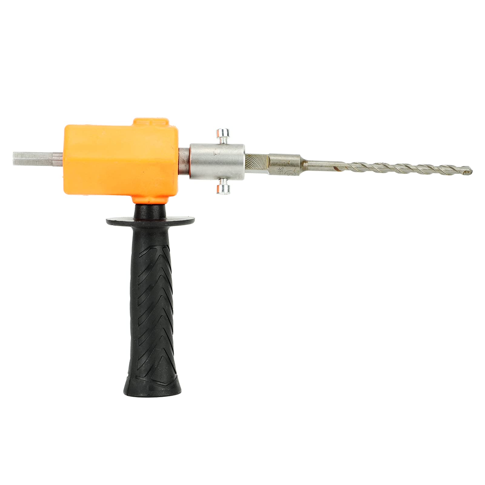 Electric Drill, Hammer Drill, ABS Electric Jackhammer Conversion Head Electric Demolition Jack Hammer Ideal for Home, Garden, DIY etc (Orange)