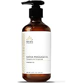 Kerala Ayurveda Nourishing Herbal Body Massage Oil | Tamarind Leaf and Ginger extracts Rich | Revitalizing Oil | Ideal for Balancing Kapha Dosha | Kapha Massage (Dharani) Oil - 6.8 Fl Oz