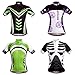 WOSAWE Mens Breathable Cycling Jersey 4D Padded Breathable Quick Dry