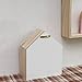 Sweet FanMuLin 2PCS Lovely Wooden House-Shaped Wall Storage Shelf Kid's Room Decoration (White)
