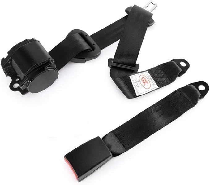 C＆S Comfortable Sturdy Durable Adjustable Seat Belt with Emergency