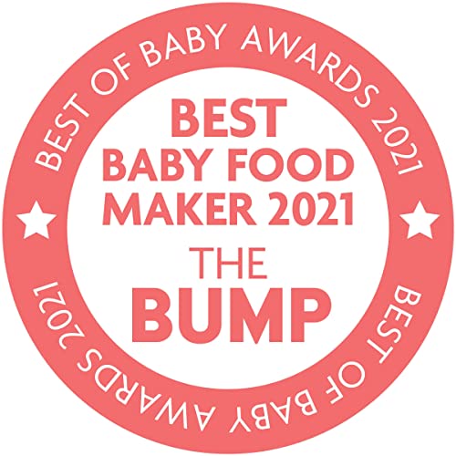 Baby Brezza One Step Glass Baby Food Maker Cooker and Blender to Steam and Puree Baby Food for