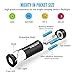 BYB Portable 2 in 1 LED Camping Lantern and Flashlight with 3 Modes, High Output Bright for Hiking, Camping, and Emergencies