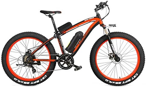 MERRYHE Electric Bike 500W 26 Inch Fat Tire Mountain Bicycle Snow Bike 48V-10AH Removable Li-battery Adult E-Bike Road Citybike Three Working Modes