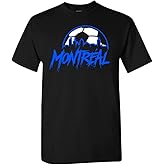 Xtreme Apparrel Team City Skyline Men's T-Shirt for Soccer Fans