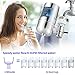 NeillieN Faucet Water Purifier Long-Lasting Faucet Filtration System Reduces Chlorine and high Water Flow Removes Lead, Fluoride - Suitable for Standard faucets