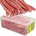 Fini Red Color White Fondant Filled Sour Licorice Sticks - 200 Pieces Tub