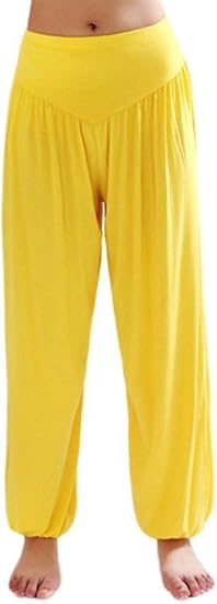 Amazon ノーブランド品 ロングサルエル風パンツ レディース ｇ2 ヨガ 通販