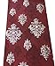 HaokHome 66111 Vintage Red Damask Wallpaper Rolls Crimson Red/Ivory/Brown Retro Textured Wall Decoration 20.8