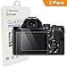 (2-Pack) Sony A7 Tempered Glass Screen Protector, Exuun Optical 9H Hardness 0.3mm Ultra-Thin DSLR Camera Screen Protector Glass for Sony A7