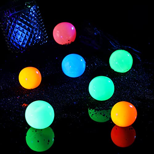 12 Pieces Glow in The Dark Ceiling Sticky Balls That Stick to The