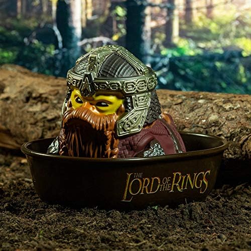 TUBBZ First Edition: Lord of the Rings - Gimli Cosplaying Rubber Duck Vinyl Figure, Gimli (Bathtub), Gimli (Bathtub) - Image 4
