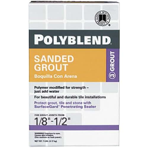 sanded grout