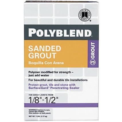 Polyblend Sanded Colored Tile Grout Dry Antique White 7 Lb Home Garden Flooring Tiling Accessories Aimsresearch Com Au