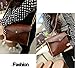 Women Messenger Shoulder Bag DZT1968® Leather Satchel Handbag Tote Hobo Messenger (A)