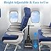TaoHorse Portable Airplane Footrest, Memory Foam Foot Hammock with Adjustable Sling, Plane Travel Accessories to Relax Your Feet and Leg, Provides Relaxation and Comfort for Long Flight/Office