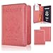 Passport Holder Case, ACdream Protective Premium PU Leather RFID Blocking Wallet Case for Passport, Light Pink