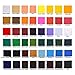 MEEDEN Acrylic Paint Set 48 Colors(22ml/0.74 oz), Acrylic Paint for Canvas, Crafts, Wood Painting, Non-toxic, Non-fading, Rich Pigments Acrylic Color for Art Lovers, Students, Adults