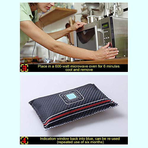 Leaftree Desiccant Dehumidifier Car Dehumidifier Durable Universal Bag Silica Gel Dry Car Air Dryer