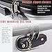 Coolife Luggage Expandable Suitcase 3 Piece Set with TSA Lock Spinner 20in24in28in (wine red3)
