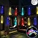 Vmanoo Battery Operated Optional Automatic Timer String Lights 30 LED Water Drop Fairy Christmas Lighting Decor with 5 Modes For Outdoor Indoor Garden Patio Bedroom Wedding Decorations (Multi Color)