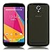 Cbus Wireless Matte Finish TPU Rubber Gel Case / Cover for BLU LIFE PLAY 2 - Semi Transparent Black