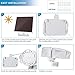 Solar LED Security Light, SOLLA Outdoor Motion Sensor Flood Light, 950LM 5000K, IP65 Waterproof, 3 Adjustable Heads Light with 2 Modes Automatic and Permanent on, for Entryways, Patio, Yard, Garage