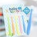 Silicone Baby Spoon Pack, Soft Silicone Baby Spoons for First Stage Feeding, Essential Baby Utensils for Infants and Toddlers, 6.25 Inches Long Baby Spoon Set, Pack of 5