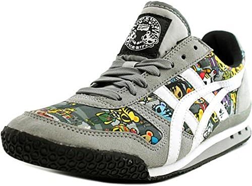 Onitsuka Tiger Ultimate 81 Classic Running Shoe, City Print/White, 11 M US