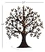 Deco 79 Metal Tree Home Wall Decor Indoor Outdoor Wall Sculpture with Leaves, Wall Art 31