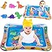 INNOCHEER Tummy Time Water Mat, Baby Toys for 3, 6, 9, 12 Months - Inflatable Water Play Mat for Baby Infants for Sensory Development, Visual Stimulation Toy 26 x 20 inches