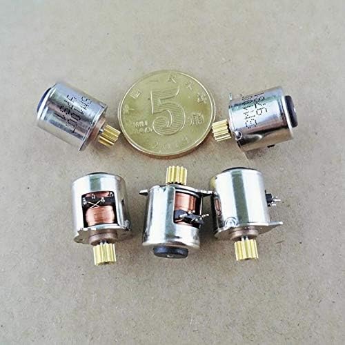 Xia Fly 1PC DC Mini Motor Micro Stepper Motor 10MM Stepper Motor with Division bar