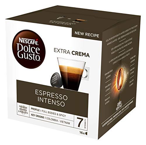 NESCAFÉ Dolce Gusto Espresso Intenso | 48 Kaffeekapseln | Arabica und Robusta Bohnen | Geschmack roter Sommerbeeren und… – Bild 3
