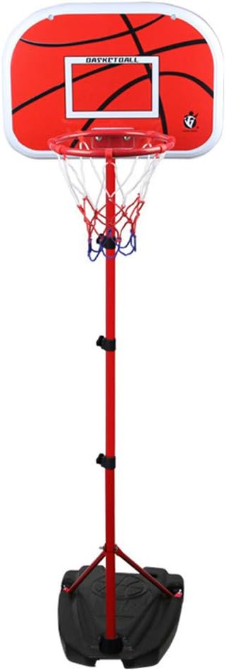 Lvbeis Basketball Hoop System Height Adjustable Portable 46.5 * 32.5cm Backboard for Kids, Junior, Adults