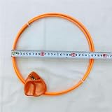 TOPWAYS Swimming Training Diving Pool Toys 80 cm Green Orange Ring view 6