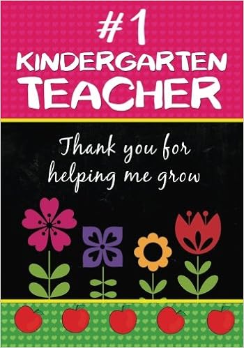 Kindergarten Teacher Gift Kindergarten Teacher Journal Kindergarten Teacher Appreciation Gift Teacher End Of The School Year Gifts Teacher The Perfect Gift For Kindergarten Teacher Amazon De J Johnson Cress